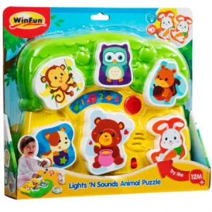 Winfun- Rompecabezas Animales