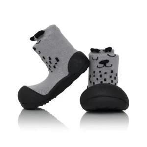 Attipas - Media con planta gris oso.