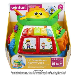 Winfun Lil Greenthumb Cubo de actividades
