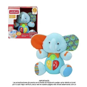 Winfun Elefante canta y aprende conmigo.