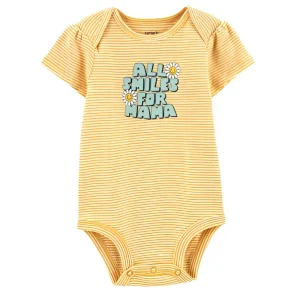 Carter´s - Body Rayas Amarillas | +Nb