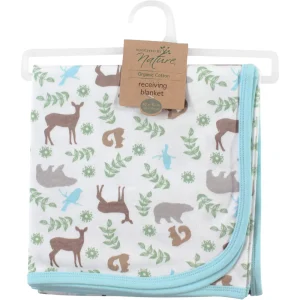 Touched by Nature - Manta Unisex de Algodón Orgánico para Bebé