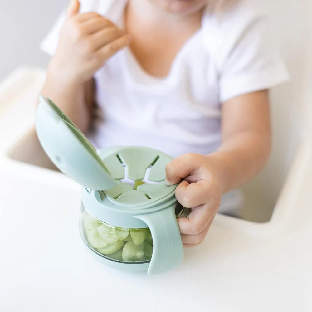 Ubbi - Contenedor de Snacks/Verde - Imagen 5