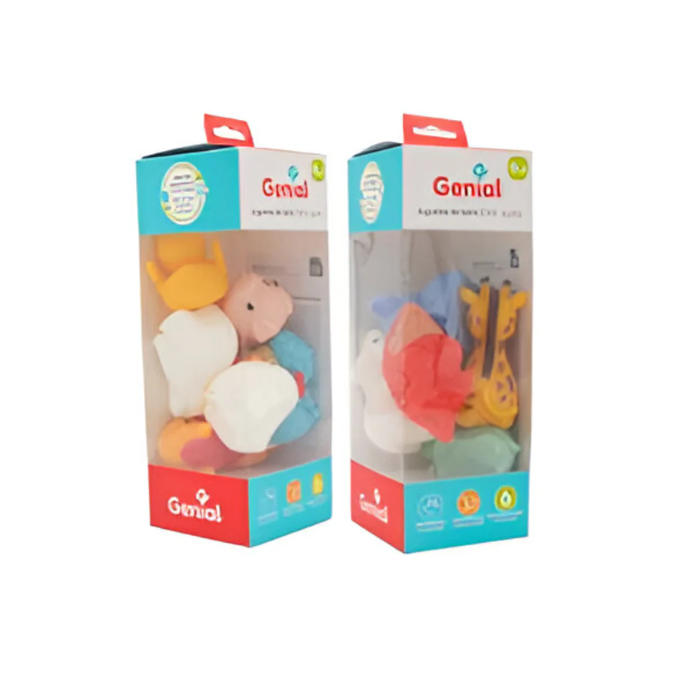 Genial - Set de Juguetes para baño (6piezas)