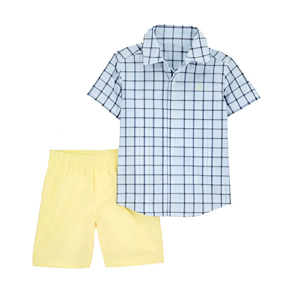 Carter´s - Conjunto Multicolor Camisa y Short | +9M