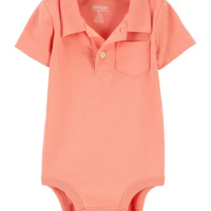 Oshkosh - Enterizo Polo/Anaranjado | +18m