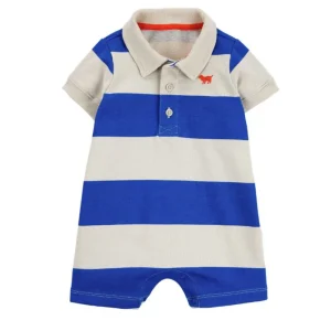 Carter's - Enterizo Corto Diseño a Rayas | +18m