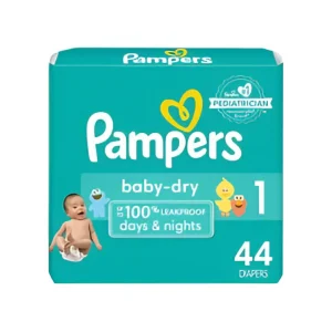 Pampers- Baby Dry s1 Jumbo 44