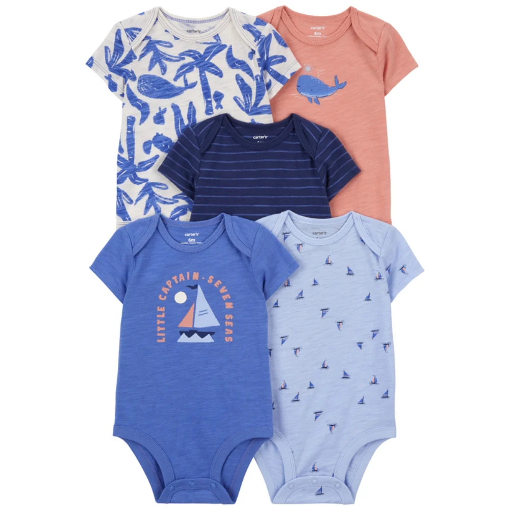 Carter's - Pack Cinco Bodies de Algodón | +18m