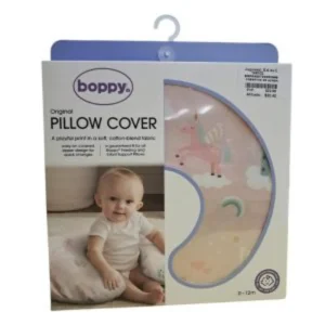 Boppy - Cobertor de Almohada Rosa Unicornio