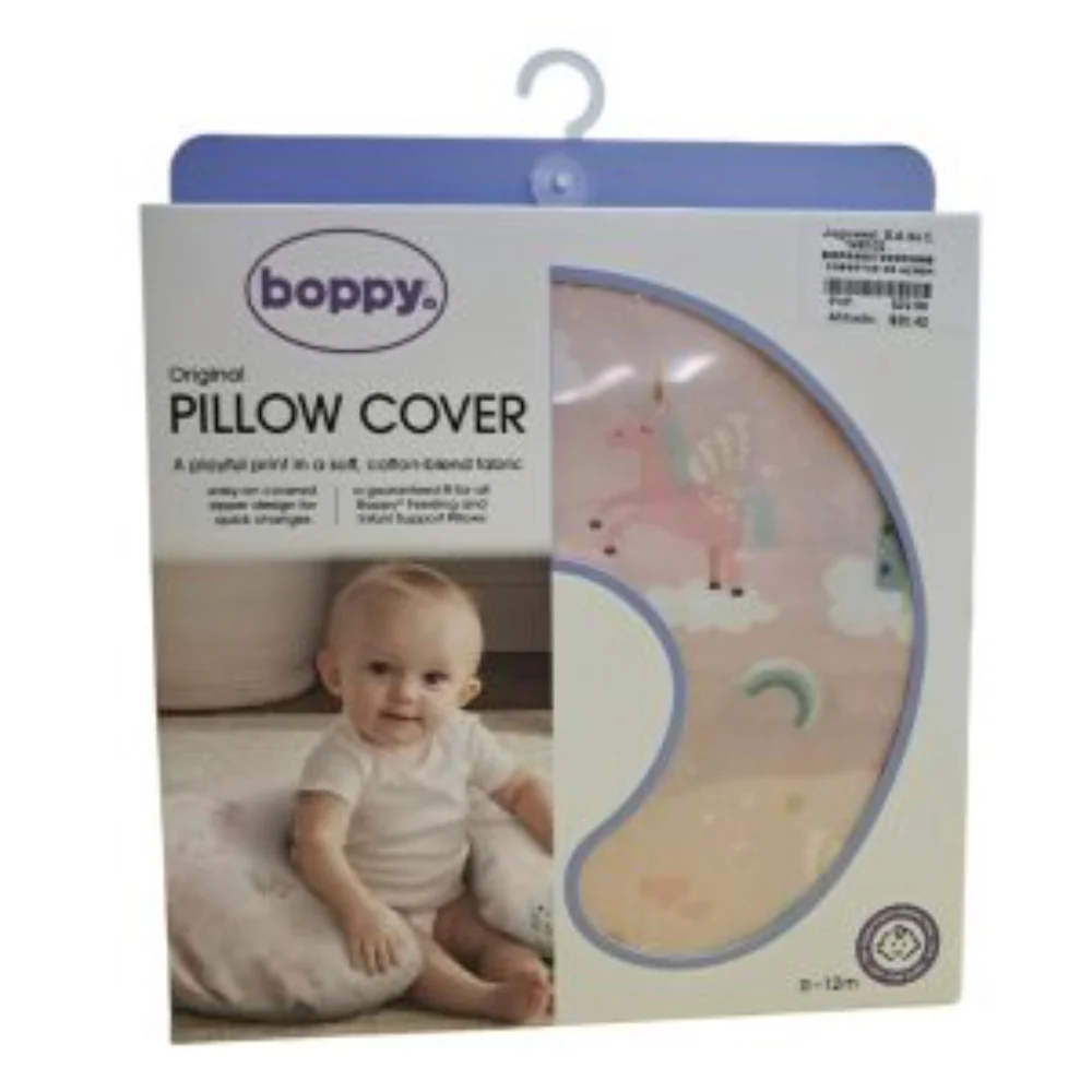 Boppy - Cobertor de Almohada Rosa Unicornio