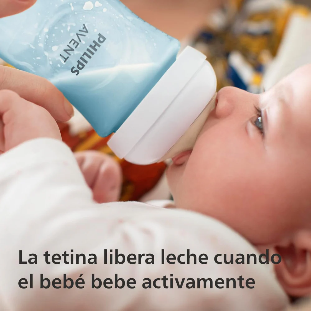 Avent - Biberon 3.0 Triple Pack/Azul - Imagen 2