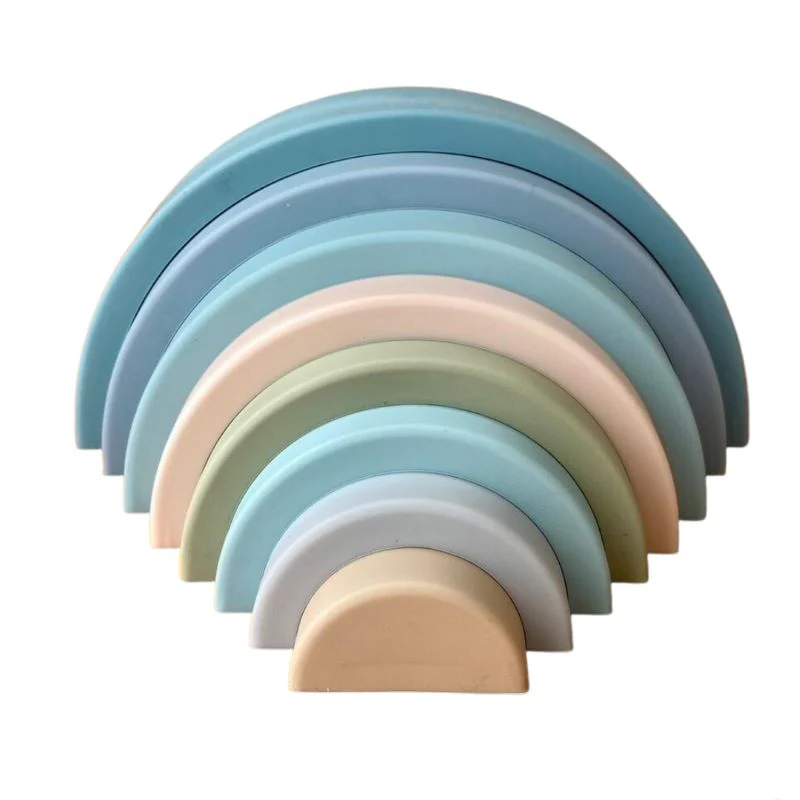 Arcoiris de Silicona Azul - Imagen 2