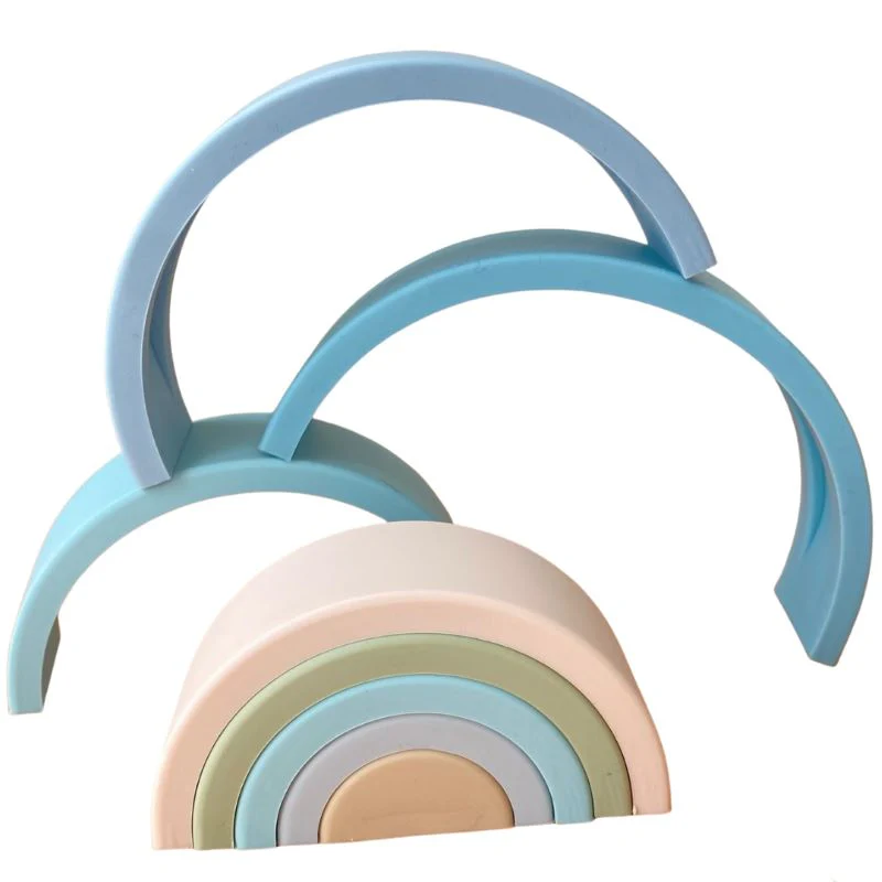 Arcoiris de Silicona Azul - Imagen 3