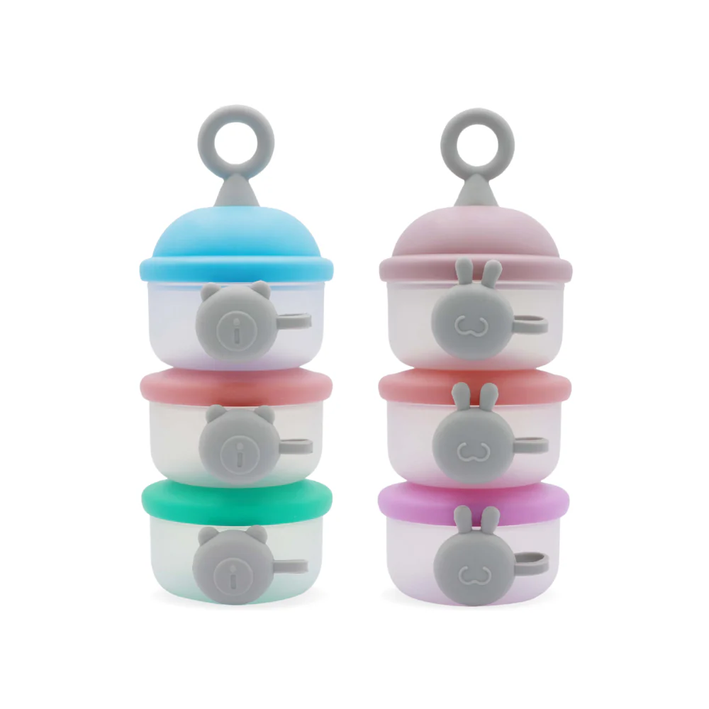 Genial - Dispensador de Leche en Polvo Apilable (3 contenedores) - Imagen 2