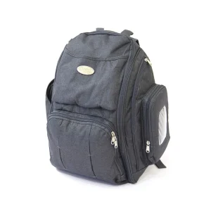 PAÑALERA MOCHILA CON CAMBIADOR | DARK GRAY