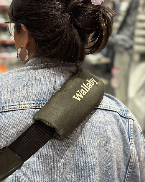 Wallaby Portabebés Oliva - Imagen 3