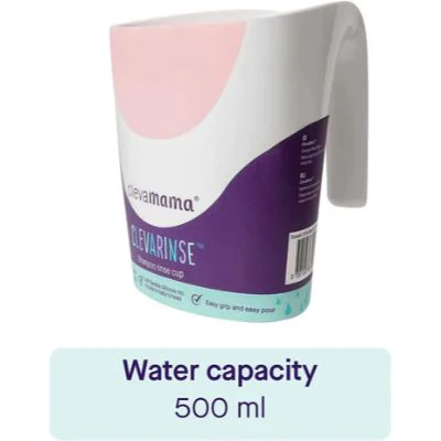 Clevamama - Jarra Para Enjuagar Cabeza Rosa - Imagen 2