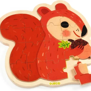 Puzzle Ardilla de madera