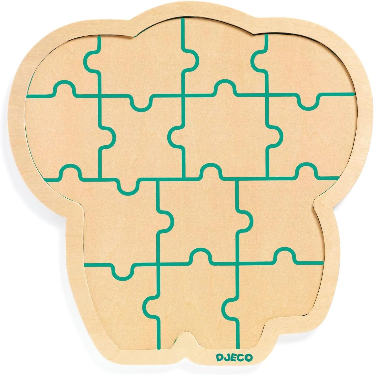 Puzzle Elefante de madera - Imagen 2