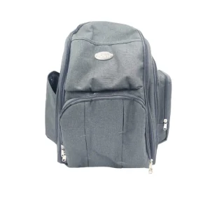 Pañalera Mochila Con Cambiador Gray Born