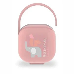 ESTUCHE PARA CHUPONES MEMORIES ROSADO SUAVINEX