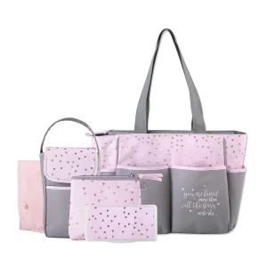 Pañalera Con Corazones Baby Essentials Ad Sutton