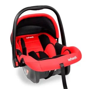 Portabebe-Autoasiento Infanti Con Soporte Rojo