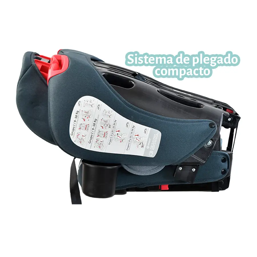 AUTOASIENTO FOLD GO GRIS - Imagen 4