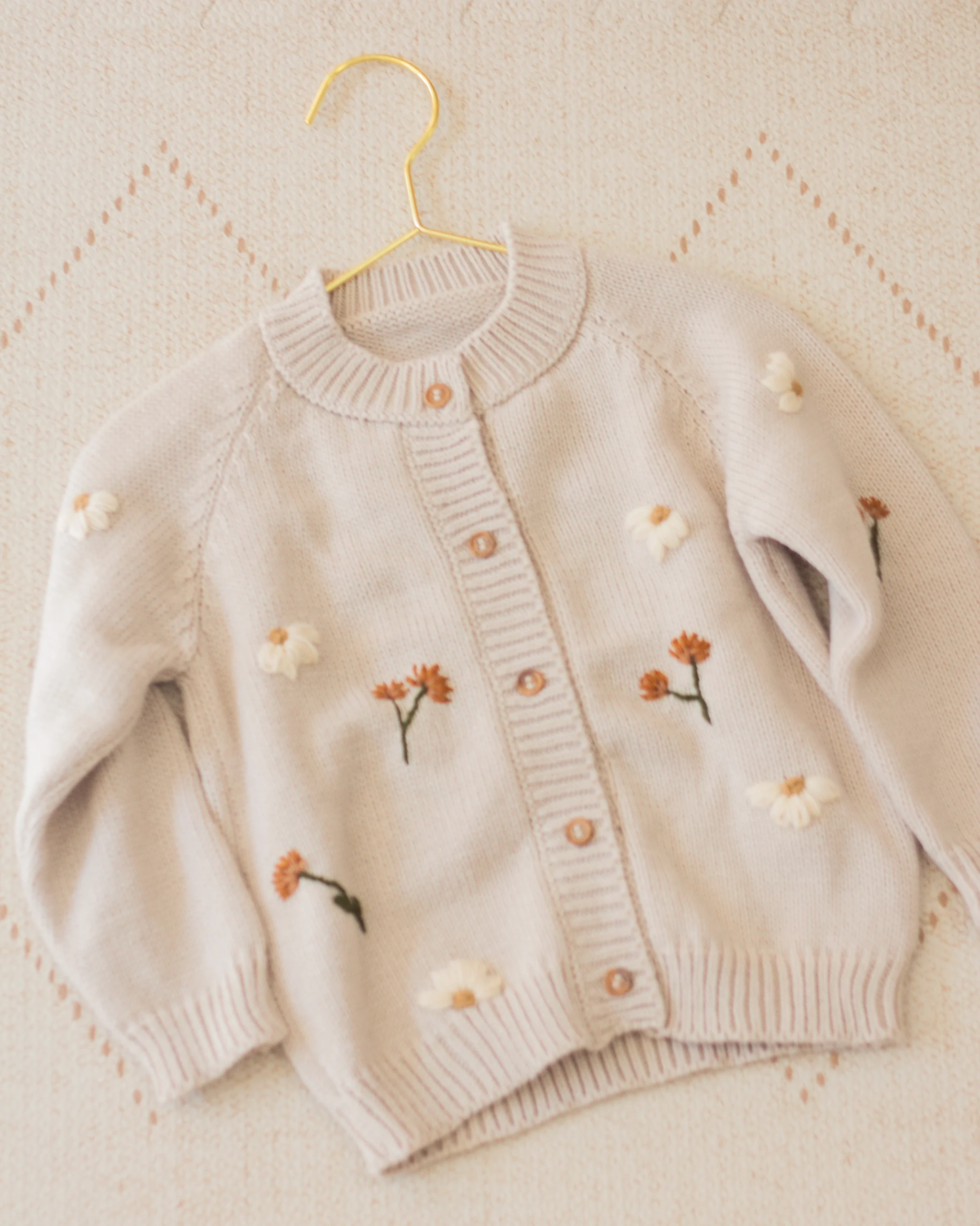 Saco tejido flores - Imagen 2