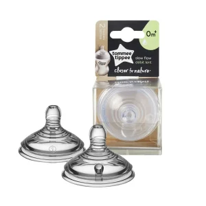 TETINA CLOSER TO NATURE FLUJO LENTO x2 TOMMEE TIPPEE