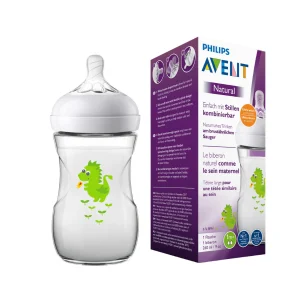 BIBERON NATURAL DRAGON 260ML AVENT