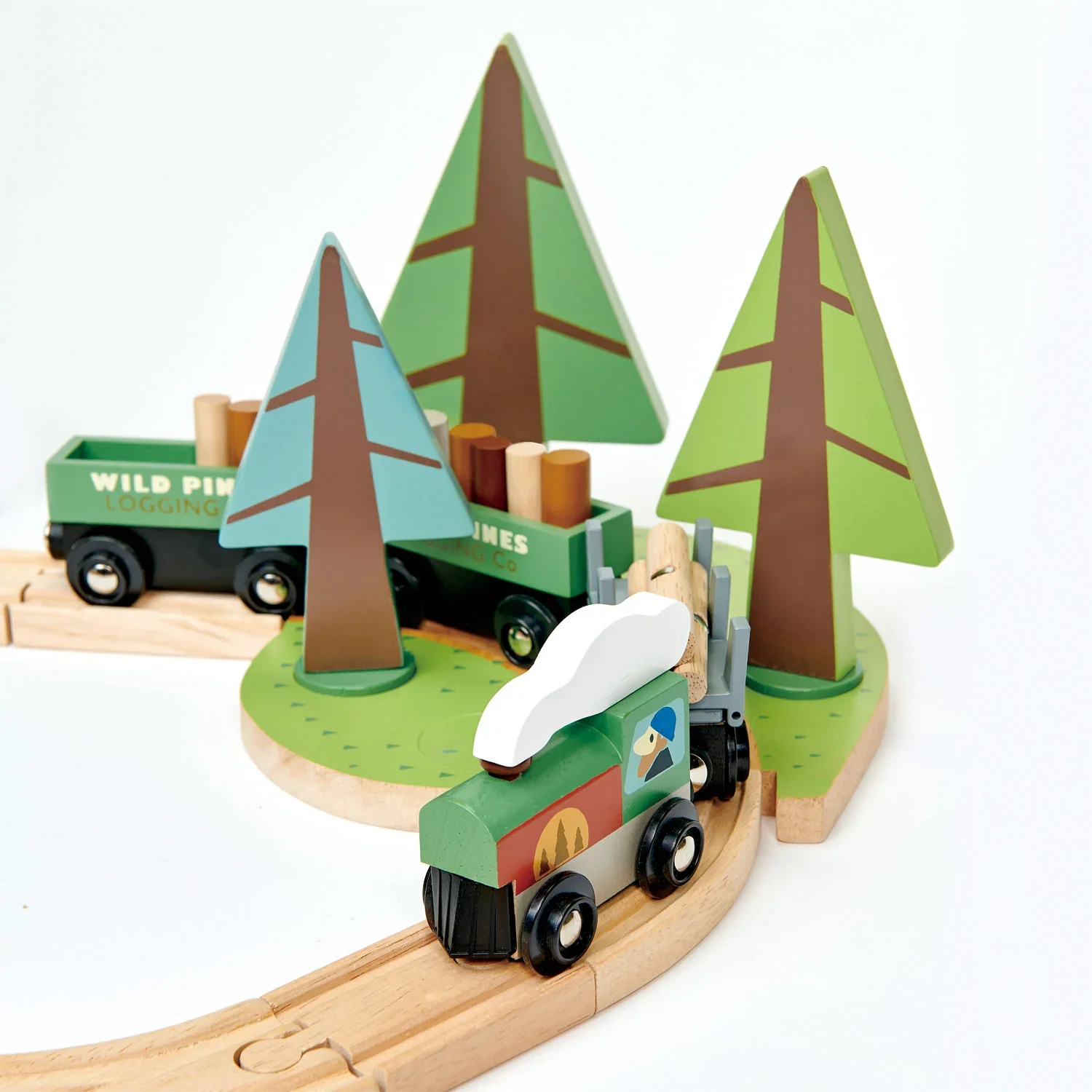 Set Tren en el Bosque - Pista, tren y accesorios - Imagen 6