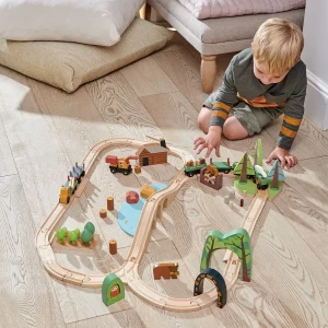 Set Tren en el Bosque - Pista, tren y accesorios
