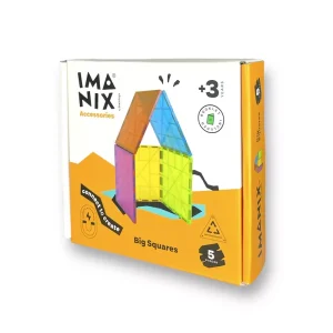 Set de 5 Cuadrados Grandes Imanix