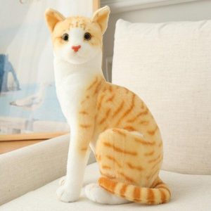 Peluche Gato Amarillo