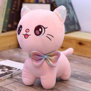 Peluche Gato Rosa