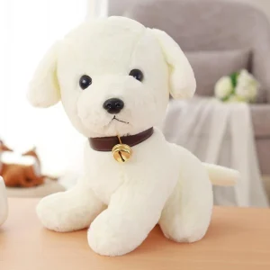 Peluche Perro Blanco