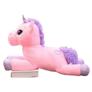 Peluche Unicornio Rosa Grande