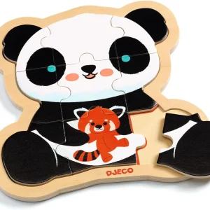 Puzzle Panda de madera