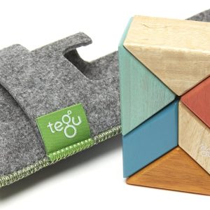 Tegu Sunset Bolsillo - Bloques Magnéticos de Madera