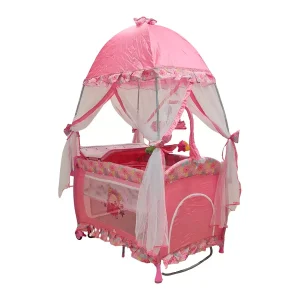 Cuna Corral Draco Rosa